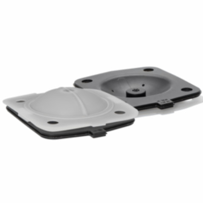 Qualidade  PTFE Face Peroxide Cured EPDM Backing Rubber Diaphragm Seals CEMU Code 5M Fábrica