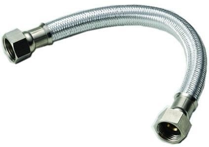 Aço inoxidável 304 malha trenzada Metal mangueira flexível 40cm