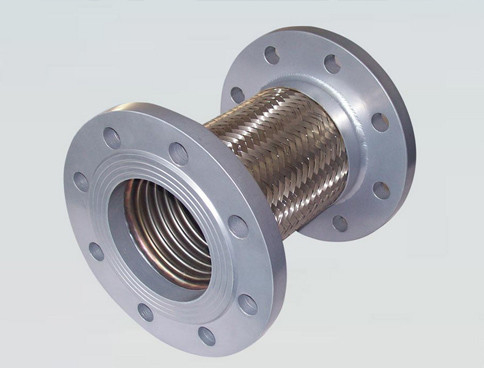 Tubos de aço inoxidável flexíveis DN 1/4-12 polegadas corrugados com flange de montagem