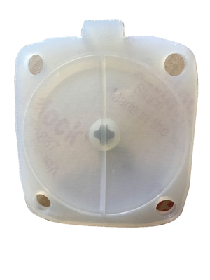 Diafragma de borracha composto de PTFE para válvulas de descarga submersas Alimento-categoria