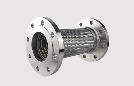 Mangueira flexível do metal blindado com espessura da flange 3-12mm
