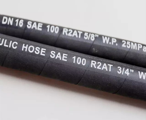 Máquina escavadora de enrolamento Hydraulic Rubber Hose 45MPA da bomba concreta