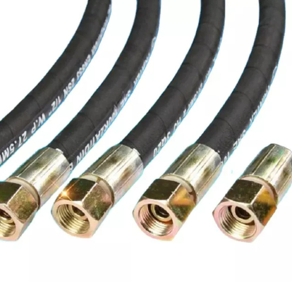 Mangueira de ar de alta temperatura de alta pressão 6mm-1000mm da resistência da tampa da fibra