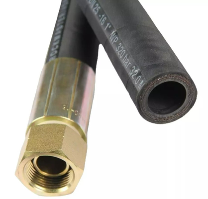 Tubo hidráulico flexível adequado para 3000 PSI e faixa de temperatura de -40°F a 212°F