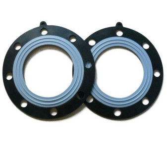 Pressão 0,3Mpa - 2,5Mpa Temperatura da junta de flange de borracha -20C - 200C