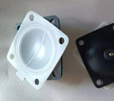 Diafragma composto de superfície texturizada com resistência à corrosão