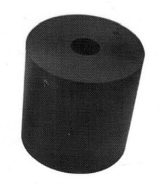 Almofadas de borracha duráveis da roda com resistência térmica de absorção e de choque