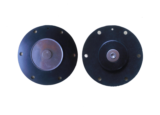Controle preciso Diafragma da válvula de pulso oval preto 0.1A Corrente 0.2 - 0.8MPa