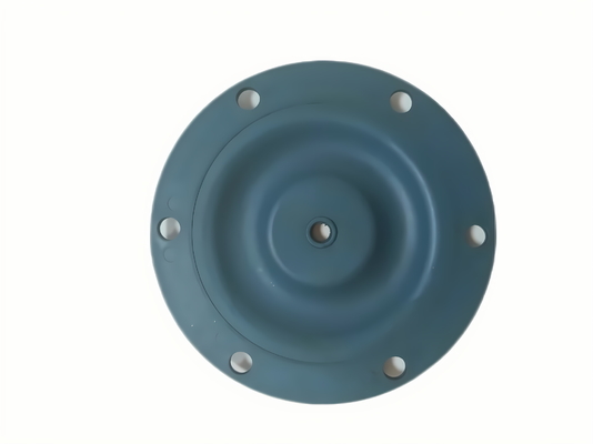 Corpo de aço inoxidável Diafragma de válvula pneumática redonda com diafragma plano Tipo para forma redonda e desempenho em material redondo do corpo