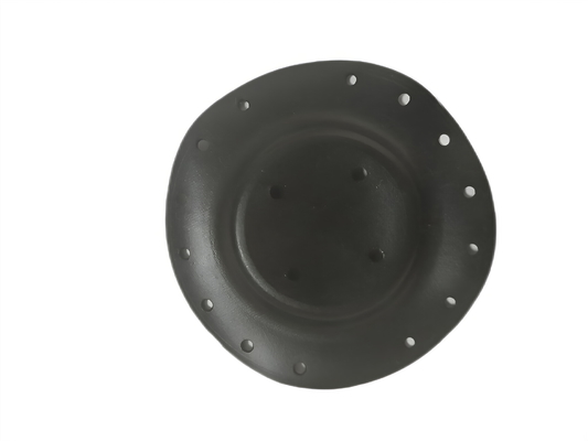 Diafragma de válvula pneumática de ligação de flange para direção unidirecional do fluxo em ambientes industriais