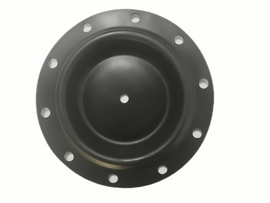 Diafragma de válvula pneumática de alta temperatura com estrutura de diafragma avançada e design preto/cinzento/branco