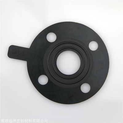Garrafa de flange de borracha de vários tamanhos com excelente resistência a ácidos e alongamento de 300%