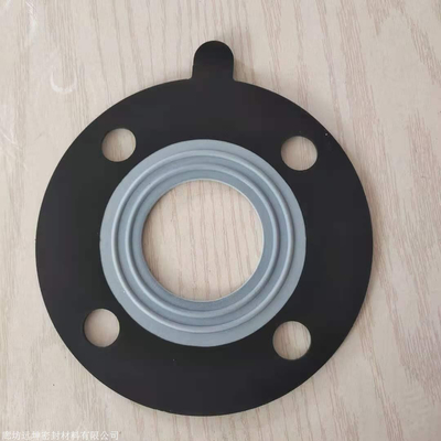Garrafa de flange de borracha de vários tamanhos com excelente resistência a ácidos e dureza de 70 Shore A