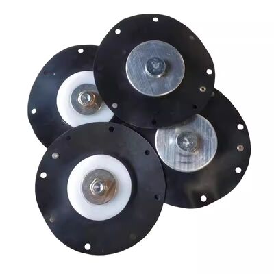 Intervalo de temperatura -20 a 150 graus Celsius Diafragma da válvula de pulso Superfície polida com parafusos de aço inoxidável 304 Durável