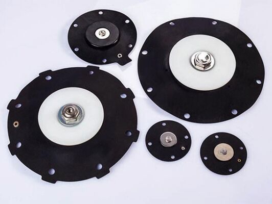 Parafusos de aço inoxidável 304 Diafragma acionado com faixa de temperatura de menos 20 a 150 graus Celsius para uso industrial robusto