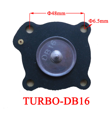 Modelo feito sob encomenda TURBO-DB16 75M do tamanho do diafragma da válvula do pulso eletromagnético 1,5 polegadas