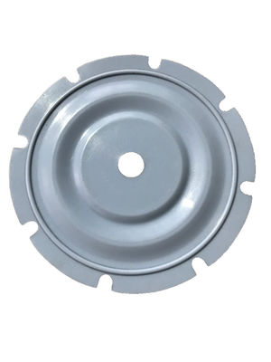 Diafragma composto de borracha para bombear hidrocarbonetos em pó de ácido cáustico